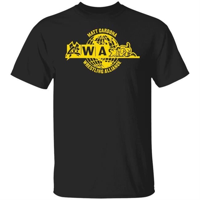 Pro Wrestling Tees Merch Matt Cardona Wrestling Alliance MCWA Shirt