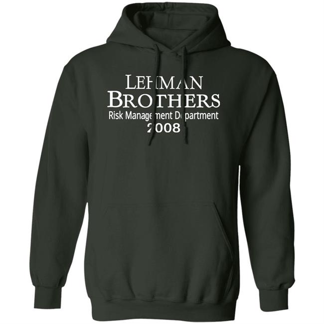 Lehman Brothers Risk Management Department 2008 Shirt Sarah Katilyn Lehman Brothers Risk Management Department 2008 Shirt Sarah Katilyn