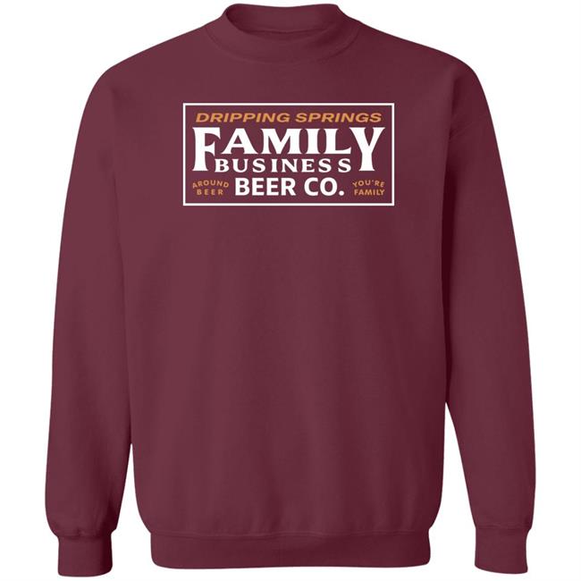 Family Business Beer Merch Around Beer You're Family Logo T-Shirt Family Business Beer Merch Around Beer You're Family Logo T-Shirt