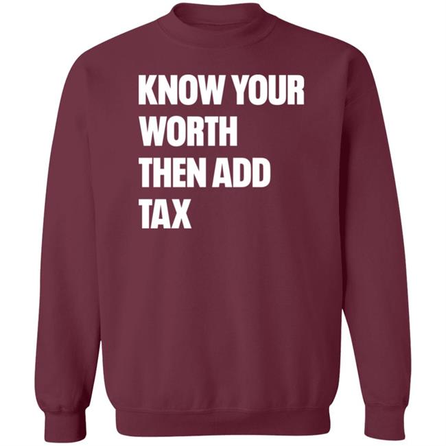 Jamie Barton Know Your Worth Then Add Tax Long Sleeve T Shirt Jamie Barton Know Your Worth Then Add Tax Long Sleeve T Shirt