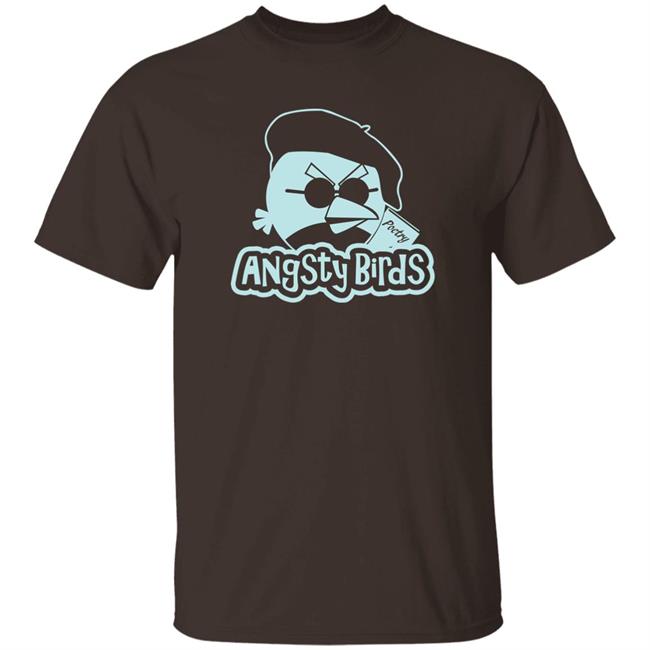 Angsty Birds Shirt Discount Pete Davidson