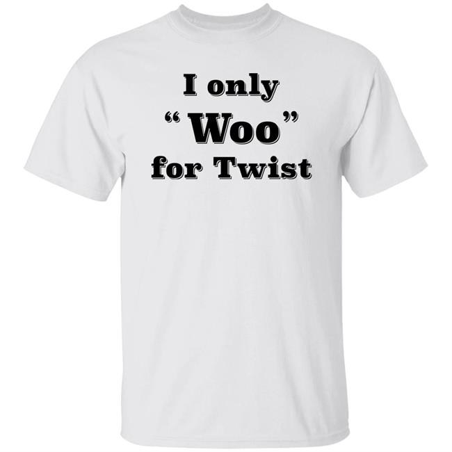 I Only Woo For Twist Shirt Wombat_Mätt