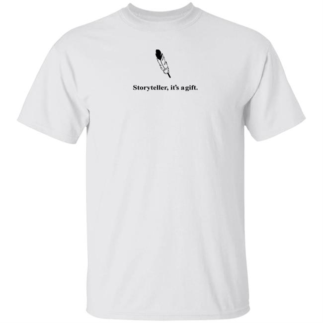 Storyteller It's A Gift Shirt Román Zaragoza