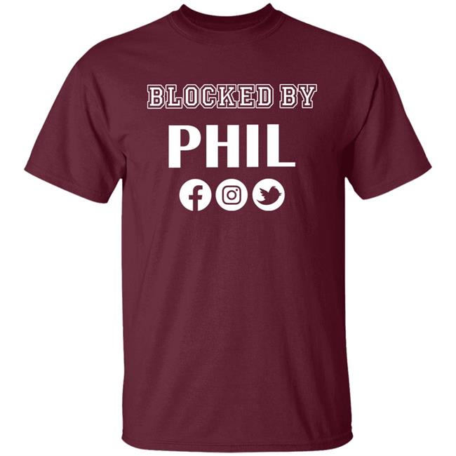 Blocked By Phil Shirt Hoodie Sweatshirt Phil Mickelson Blocked By Phil Shirt Hoodie Sweatshirt Phil Mickelson
