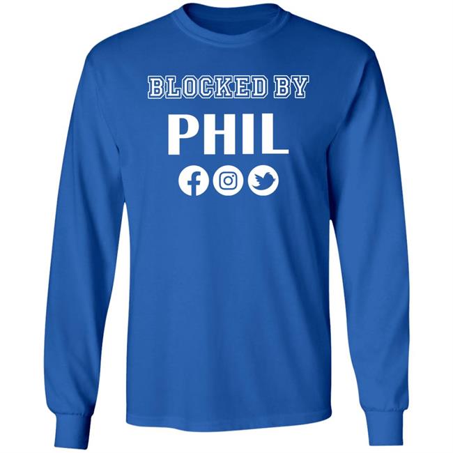 Blocked By Phil Shirt Hoodie Sweatshirt Phil Mickelson Blocked By Phil Shirt Hoodie Sweatshirt Phil Mickelson