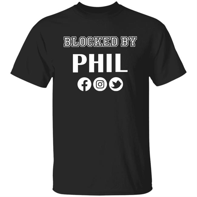 Blocked By Phil Shirt Hoodie Sweatshirt Phil Mickelson
