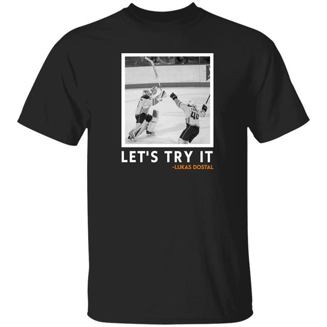 Let's Try It Lukas Dostal Shirt San Diego Gulls Merch Dostal Let's Try It T-shirt
