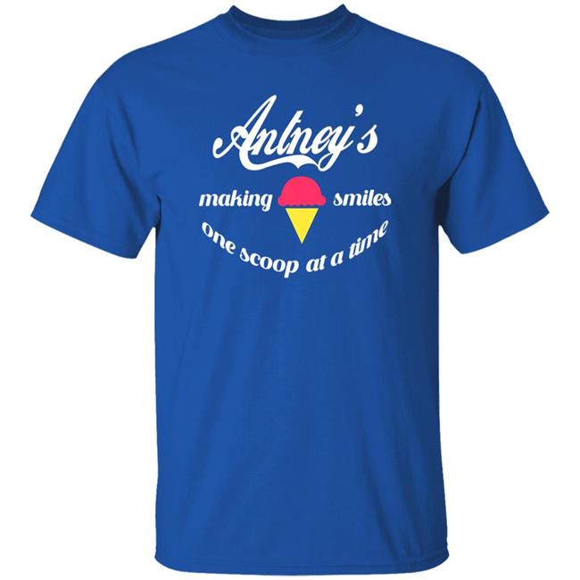 Cameron Johnson Wearing Antney's Making Smiles One Scoop At A Time Shirt Hoodie Sweatshirt