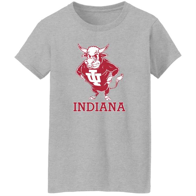 Vintage Indiana University Hoosiers Bison Mascot Hoodie Homefield Apparel Vintage Indiana University Hoosiers Bison Mascot Hoodie Homefield Apparel