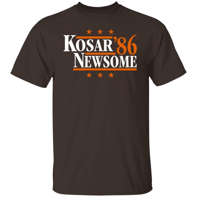 Kosar & Newsome '86 Shirt Vintage Browns