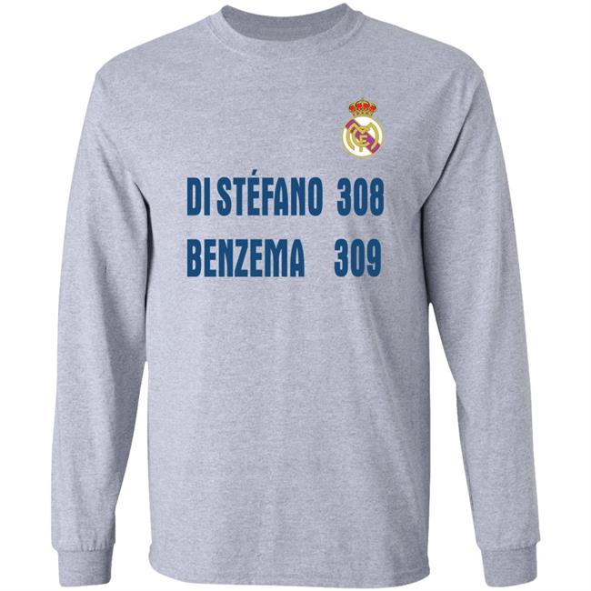 Karim Benzema Di Stéfano 308 Benzema 309 Shirt Real Madrid Madrid Zone Karim Benzema Di Stéfano 308 Benzema 309 Shirt Real Madrid Madrid Zone