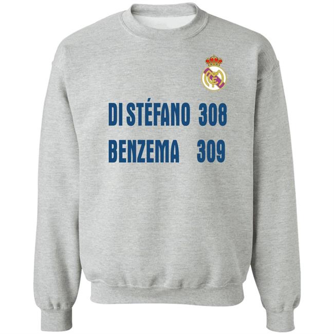 Karim Benzema Di Stéfano 308 Benzema 309 Shirt Real Madrid Madrid Zone Karim Benzema Di Stéfano 308 Benzema 309 Shirt Real Madrid Madrid Zone