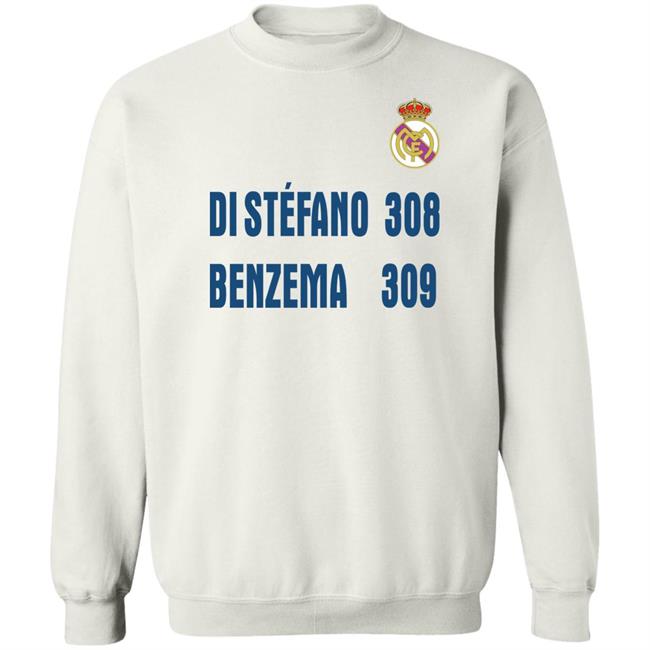 Karim Benzema Di Stéfano 308 Benzema 309 Shirt Real Madrid Madrid Zone Karim Benzema Di Stéfano 308 Benzema 309 Shirt Real Madrid Madrid Zone