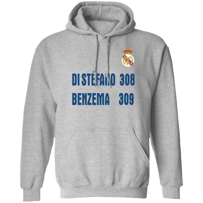 Karim Benzema Di Stéfano 308 Benzema 309 Shirt Real Madrid Madrid Zone Karim Benzema Di Stéfano 308 Benzema 309 Shirt Real Madrid Madrid Zone