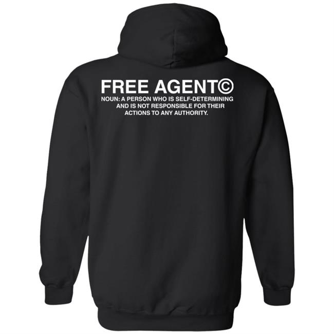 Bleacher Report Shop Black Free Agent Hoodie Bleacher Report Shop Black Free Agent Hoodie