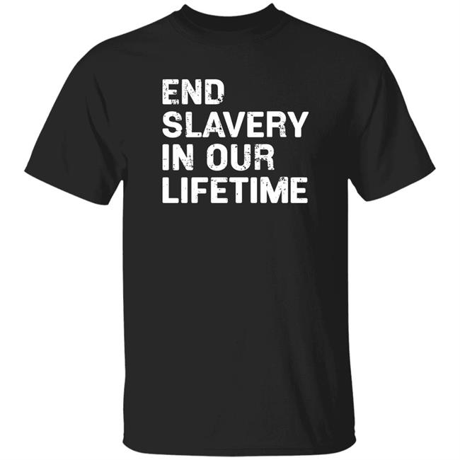 Adam Wainwright End Slavery In Our Lifetime Shirt Grace Covenant Church