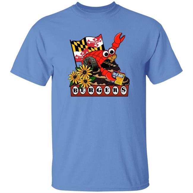 Mr. Trash Wheel Bergers Old Bay Seasoning Maryland Day Shirt