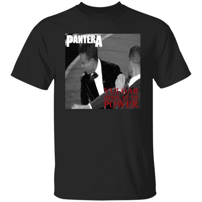 Will Smith Laps Chris Rock Pantera Vulgar Display Of Power Shirt Hoodie Sweatshirt
