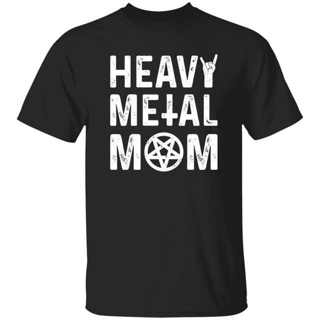 Cassandra L. Thompson Heavy Metal Mom Shirt Teedep Store Heavy Metal Mom Vintage Band Music Concert Mother T-Shirt