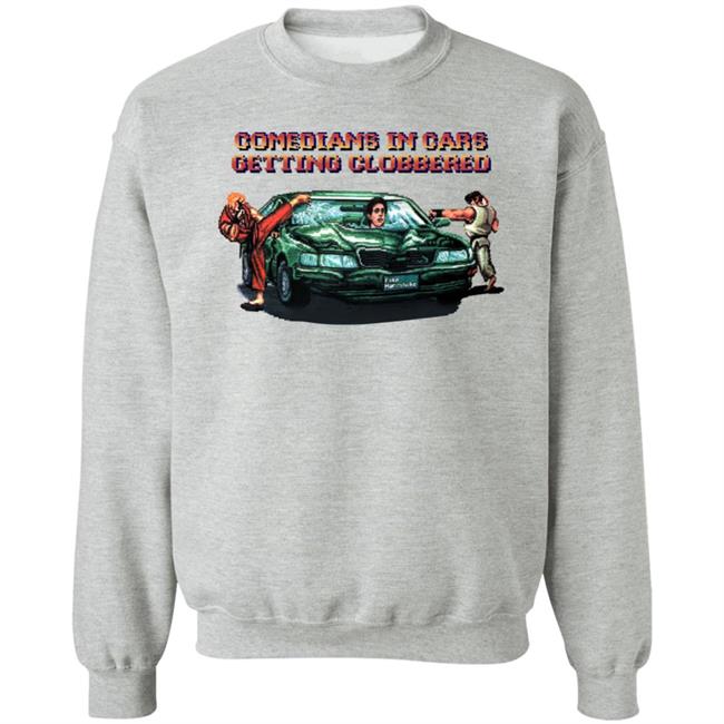 Comedians In Cars Getting Clobbered Shirt Fake Handshake Merch Clobbered Cars Shirt Comedians In Cars Getting Clobbered Shirt Fake Handshake Merch Clobbered Cars Shirt