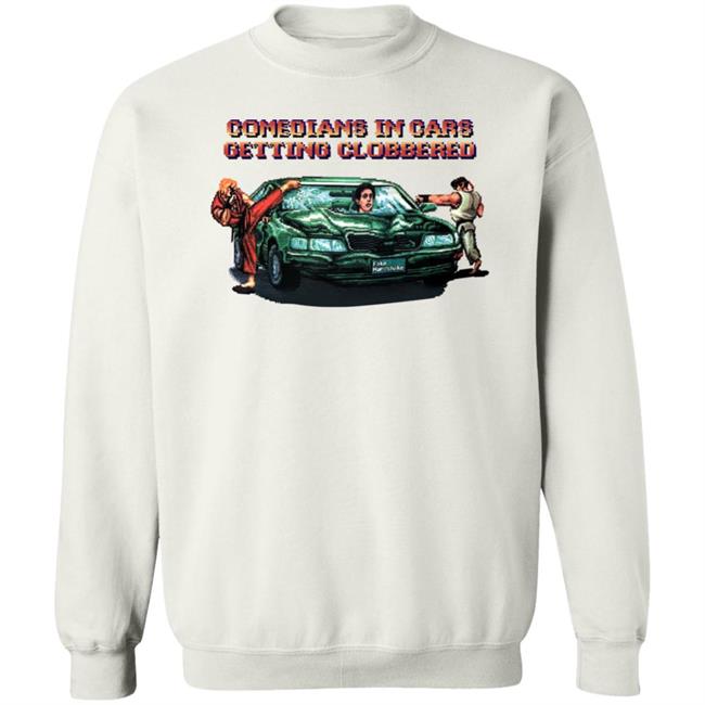 Comedians In Cars Getting Clobbered Shirt Fake Handshake Merch Clobbered Cars Shirt Comedians In Cars Getting Clobbered Shirt Fake Handshake Merch Clobbered Cars Shirt