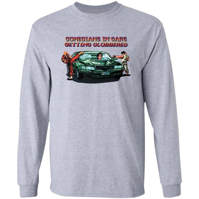 Comedians In Cars Getting Clobbered Shirt Fake Handshake Merch Clobbered Cars Shirt Comedians In Cars Getting Clobbered Shirt Fake Handshake Merch Clobbered Cars Shirt
