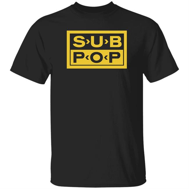 Sub Pop Records Sub Pop Shirt Megamart Store Sub Pop Tee Shirt Sub Pop Records Sub Pop Shirt Megamart Store Sub Pop Tee Shirt
