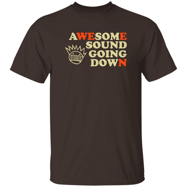 Awesome Sound Going Down Shirt Musictoday Shop Wombat Mätt