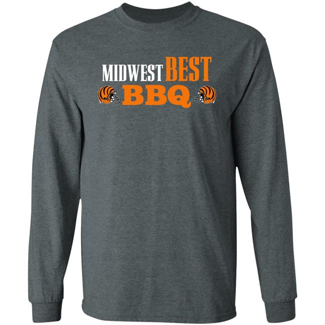 Midwest Best BBQ And Bengals Shirt Bengal Cincinnati Midwest Best BBQ Shirt Midwest Best BBQ And Bengals Shirt Bengal Cincinnati Midwest Best BBQ Shirt