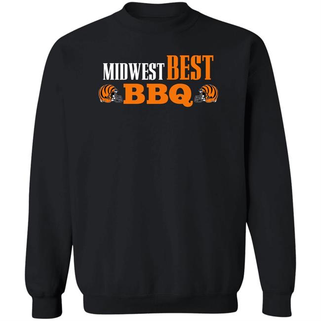 Midwest Best BBQ And Bengals Shirt Bengal Cincinnati Midwest Best BBQ Shirt Midwest Best BBQ And Bengals Shirt Bengal Cincinnati Midwest Best BBQ Shirt