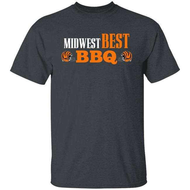 Midwest Best BBQ And Bengals Shirt Bengal Cincinnati Midwest Best BBQ Shirt Midwest Best BBQ And Bengals Shirt Bengal Cincinnati Midwest Best BBQ Shirt