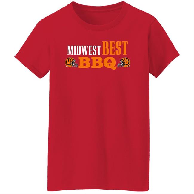 Midwest Best BBQ And Bengals Shirt Bengal Cincinnati Midwest Best BBQ Shirt Midwest Best BBQ And Bengals Shirt Bengal Cincinnati Midwest Best BBQ Shirt