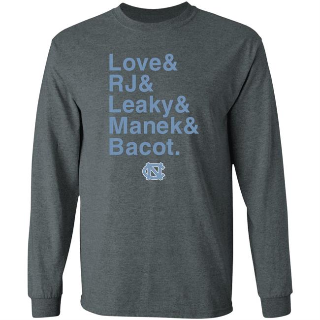 Breakingt Store Love & Rj & Leaky & Manek & Bacot Shirt Chewydstcarla Unc Basketball Breakingt Store Love & Rj & Leaky & Manek & Bacot Shirt Chewydstcarla Unc Basketball