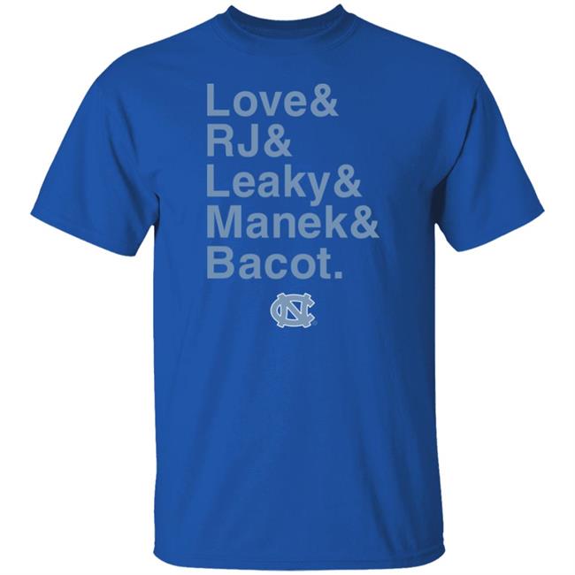 Breakingt Store Love & Rj & Leaky & Manek & Bacot Shirt Chewydstcarla Unc Basketball Breakingt Store Love & Rj & Leaky & Manek & Bacot Shirt Chewydstcarla Unc Basketball