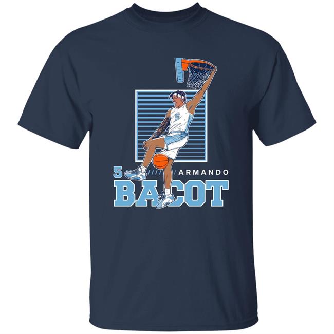Barstool Sports Store Armando Bacot Shirt Barstool UNC