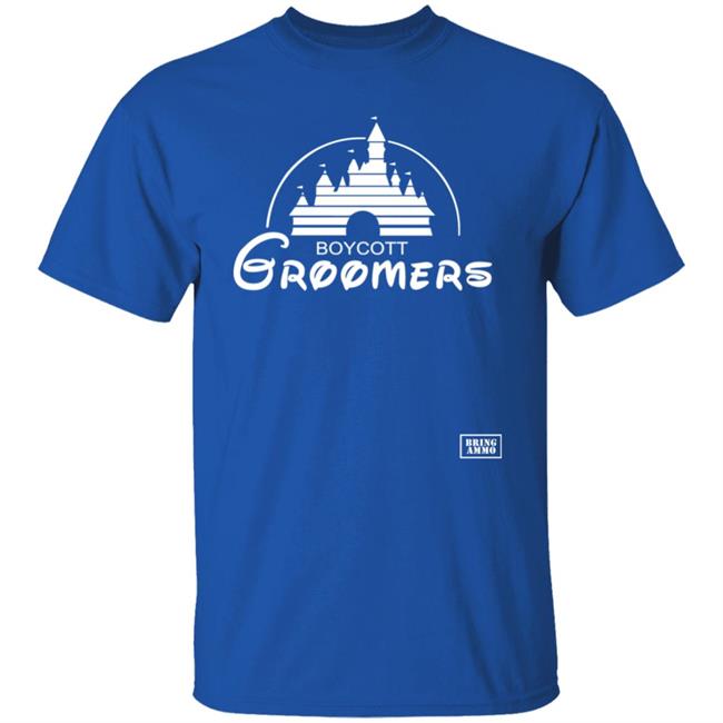 Jack Posobiec Boycott Groomers Parody Shirt Bring Ammo Merch