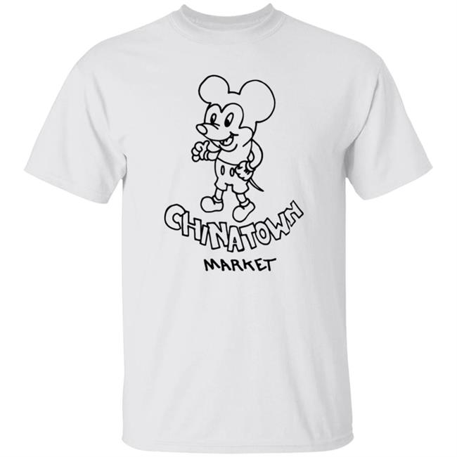 Cam Johnson Wearing Chinatown Market Mickey Mouse Shirt