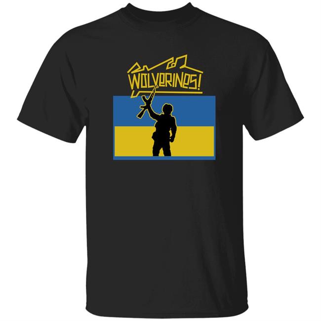 Wolverines Ukraine Edition Shirt Scott Detrow Asmdss Merch Russian With Wolverines Ukraine Edition Shirt