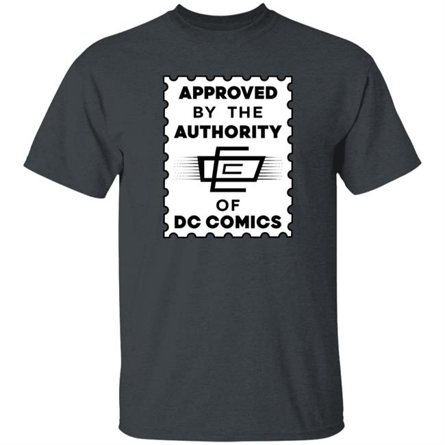 Dick Grayson's Approved By The Authority Of Dc Comics Shirt Bruno Redondo The Comics Authority Code Shirt Nightwingology