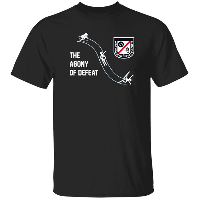 The Agony Of Defeat Shirt Super70ssportsstore