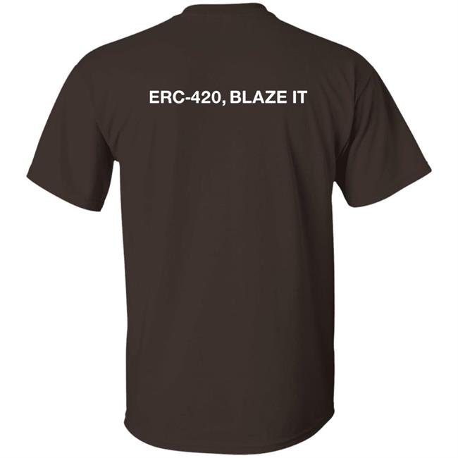 Erc-420 Blaze It Shirt ShannaDaphne.eth