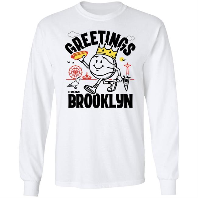 Greetings From Brooklyn Shirt Homefield Apparel Greetings From Brooklyn Shirt Homefield Apparel