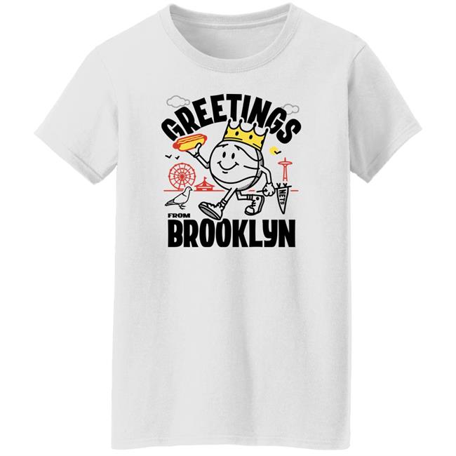 Greetings From Brooklyn Shirt Homefield Apparel Greetings From Brooklyn Shirt Homefield Apparel