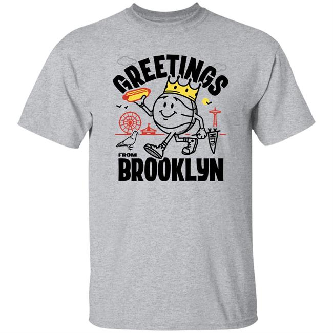 Greetings From Brooklyn Shirt Homefield Apparel Greetings From Brooklyn Shirt Homefield Apparel