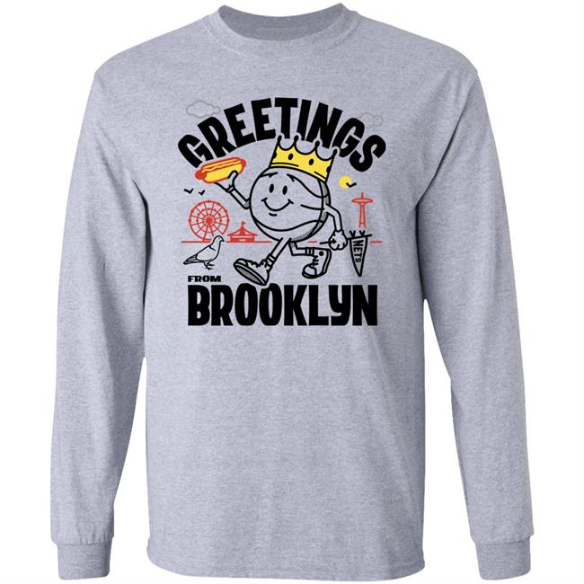 Greetings From Brooklyn Shirt Homefield Apparel Greetings From Brooklyn Shirt Homefield Apparel