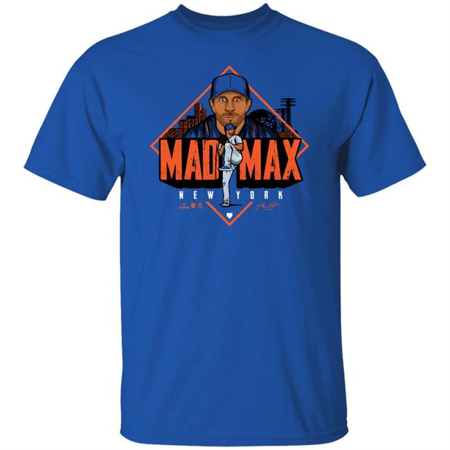 Breakingt Store Max Scherzer Mad Max Shirt Athlete Logos