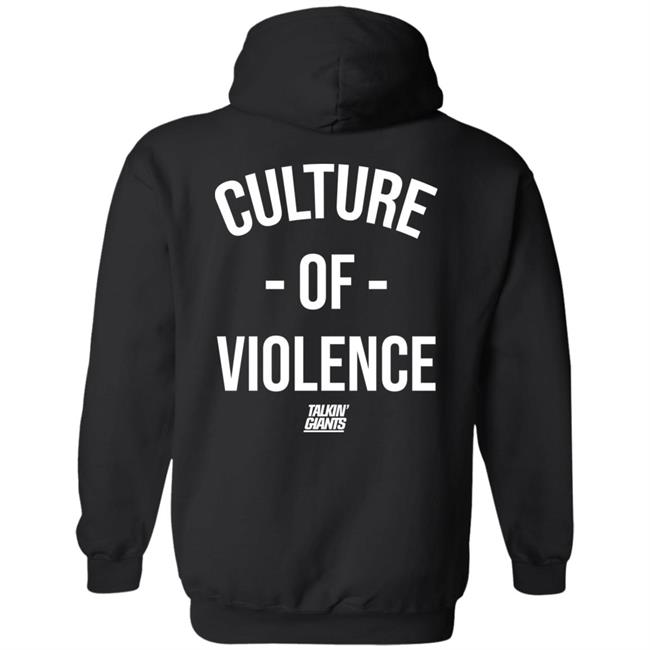 Talkin' Giants Draft Culture Of Violence Hoodie Jomboy Media Merch