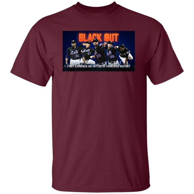 New York Mets Black Out First Combined No-Hitter In Franchise History Shirt Mets New York Mets Black Out First Combined No-Hitter In Franchise History Shirt Mets