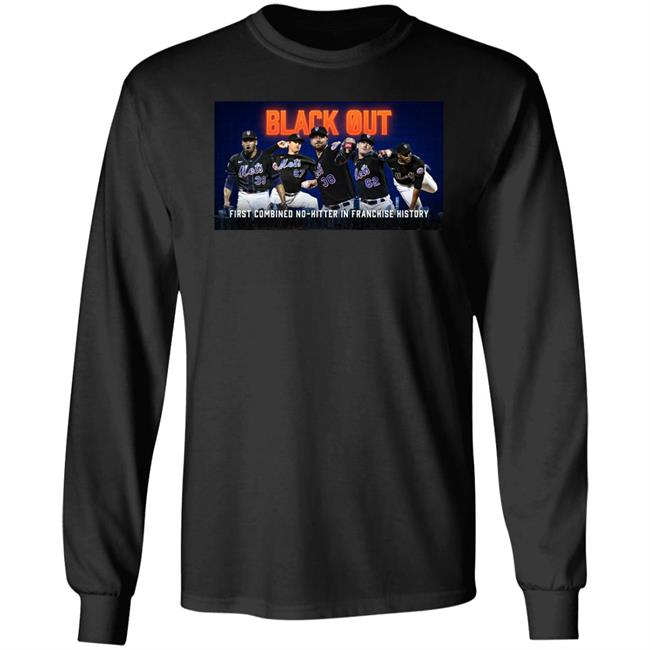 New York Mets Black Out First Combined No-Hitter In Franchise History Shirt Mets New York Mets Black Out First Combined No-Hitter In Franchise History Shirt Mets