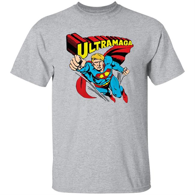 Donald Trump Ultra Maga Shirt DonaldTrump Store Trump Superman UltraMaga Shirt